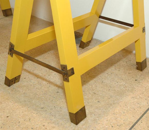 Yellow Campaign Desk 4